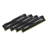 Kingston HyperX Fury Black 4GB 2133MHz DDR4 Non-ECC CL14 DIMM Desktop Memory (HX421C14FB/4)