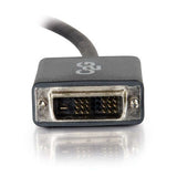 C2G DisplayPort Male to Single Link DVI-D Male Adapter Cable, Black (54328)