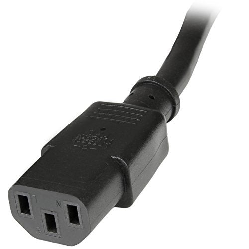 StarTech.com PXT100143 3 Feet 14AWG - C14 to C13 PDU Style Computer Power Extension Cable