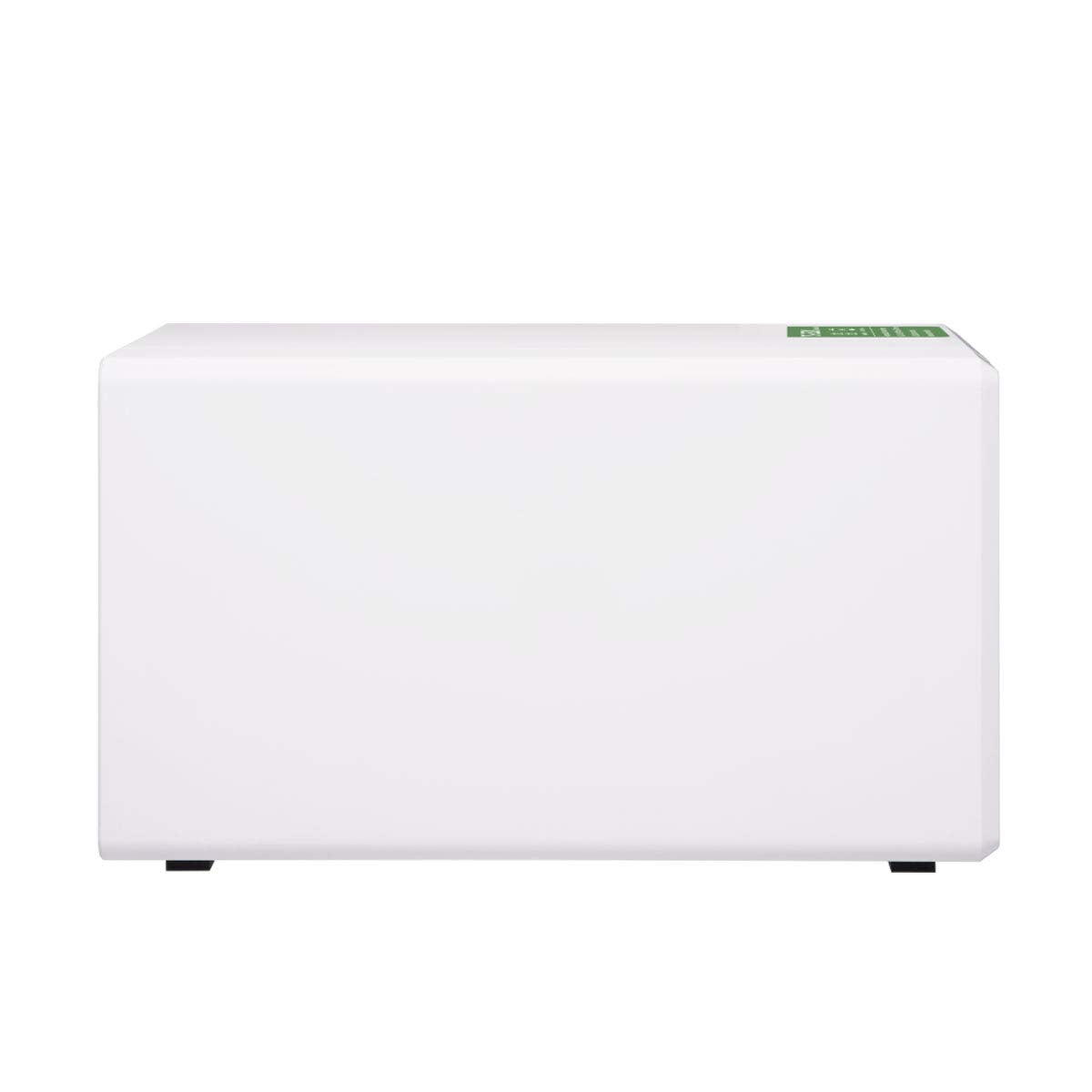 QNAP TS-332X 3-Bay 64-bit NAS with Built-in 10G Network. Quad Core 1.7GHz, 2GB RAM, 1 X 10GbE (SFP+), 2 X 1GbE, 3 X 3.5/2.5" Drive Slots, 3 X M.2 SATA 2280 Slots, RAID 0/1/5