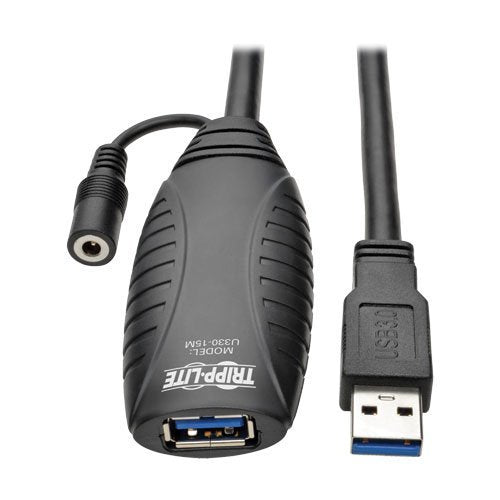 Tripp Lite USB 3.0 SuperSpeed Active Extension Repeater Cable (A M/F) 5M (16-ft.) (U330-05M)