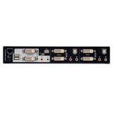 Tripp Lite B004-2DUA2-K 2-Port Dual Monitor DVI KVM Switch with Audio and USB 2.0 Hub, Cables Included