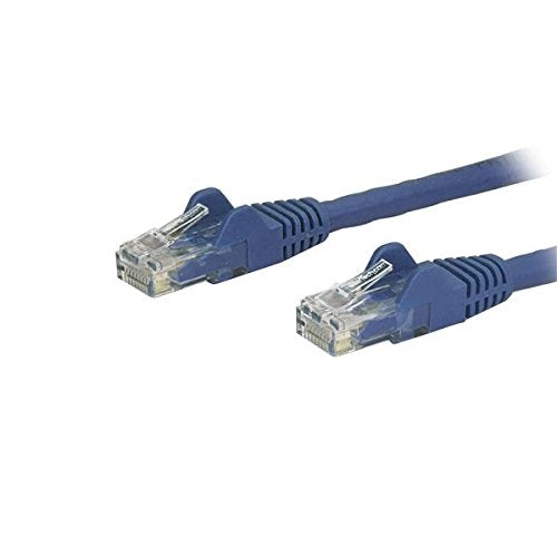 Cat6 Patch Cable - 12 ft - Blue Ethernet Cable - Snagless RJ45 Cable - Ethernet Cord - Cat 6 Cable - 12ft