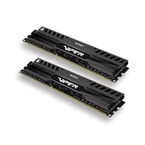 Patriot Viper 3 Series, Black Mamba, DDR3 8GB (2 x 4GB) 1600MHz Dual Channel Kit (PV38G160C9K)