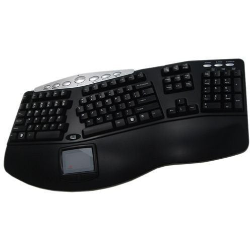Adesso 2M89484 Tru-Form PCK-308UB Pro Contoured Ergonomic Keyboard