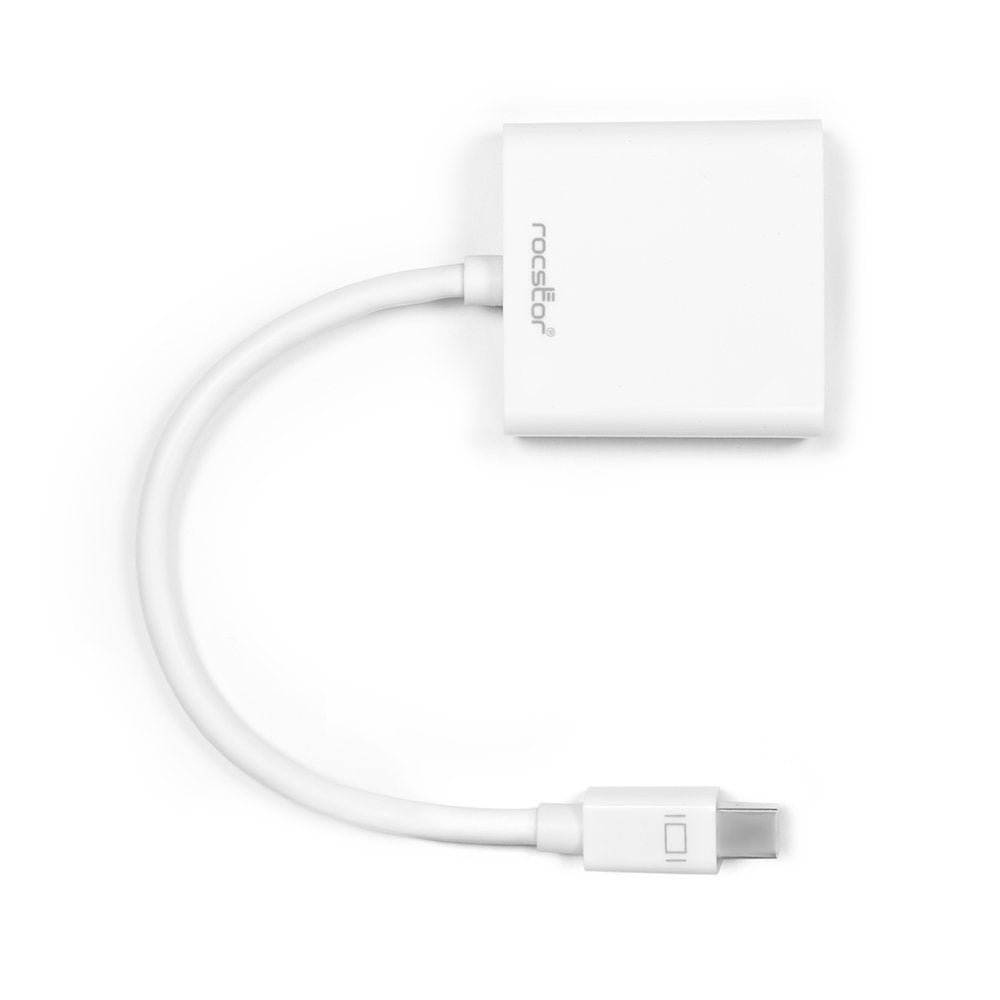 Rocstor Mini DisplayPort to DVI Video Adapter Converter (Y10A103-W1)