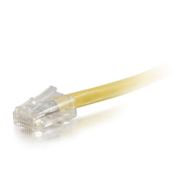 C2G 04172 Cat6 Cable - Non-Booted Unshielded Ethernet Network Patch Cable, Yellow (4 Feet, 1.22 Meters)