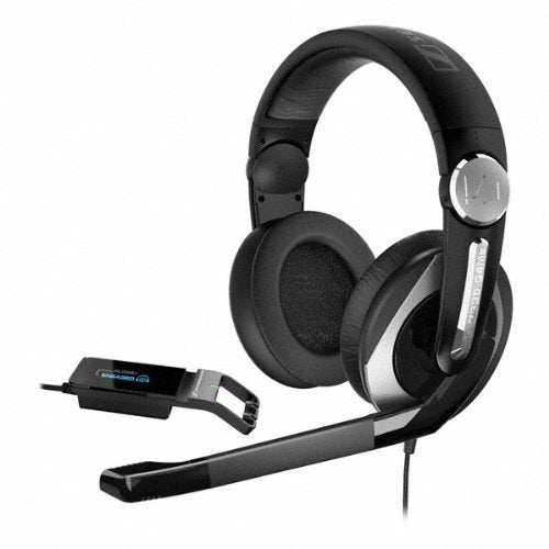 Open box of Sennheiser PC 333D Gaming Headset