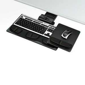 FELLOWES PROFESSIONAL SERIES EXECUTIVE KEYBOARD TRAY. DESIGNED AND MANUFACTURED