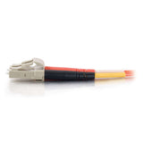 C2G 33110 OM1 Fiber Optic Cable - LC-LC 62.5/125 Duplex Multimode PVC Fiber Cable, Orange (13.1 Feet, 4 Meters)