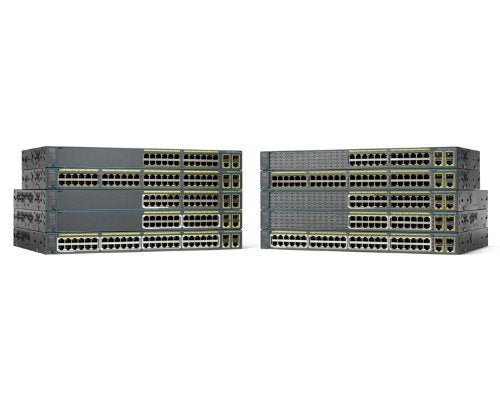 Cisco Catalyst 2960 Plus 48 Port 10/100-Plus2T/SFP LAN LITE (WS-C2960+48TC-S)