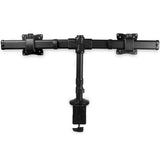 StarTech.com Deskmount Dual-Monitor Arm - for up to 27" Monitors - Low-Profile Design - Desk-Clamp or Grommet-Hole Monitor Mount (ARMBARDUOG)