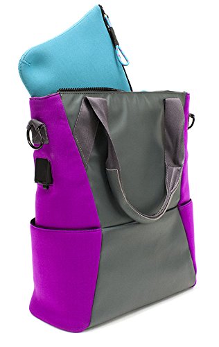 M-Edge International Tech Tote with Battery (TOT-MT-N-GP)