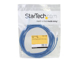 StarTech.com Cat5e Ethernet Cable15 ft - Blue - Patch Cable - Snagless Cat5e Cable - Network Cable - Ethernet Cord - Cat 5e Cable - 15ft (RJ45PATCH15)