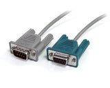 StarTech.com Simple Signaling Serial UPS Cable AP9823 - Serial cable - DB-9 (M) to DB-9 (F) - 6 ft - gray - SIMPLEUPS06