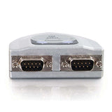 C2G 26478 USB to 2-Port DB9 Serial RS232 Adapter Cable, TAA Compliant (2 Feet, 0.60 Meters)