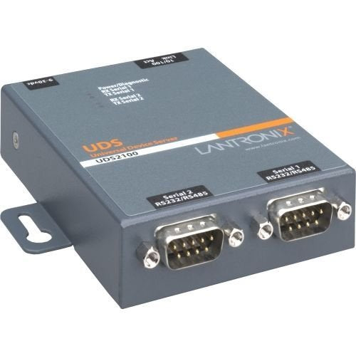 UD2100001-01 Device Server 2PRT 10/100 RS232/422/485 Dom Ps