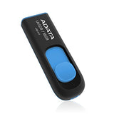 ADATA AUV128-16G-RBE Dash Drive Series UV128 16 GB USB 3.0 Flash Drive, Black/Blue