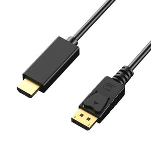Axiom DisplayPort Male to HDMI Male Adapter Cable 6ft