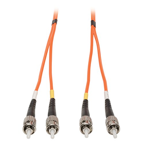 Tripp Lite Duplex Multimode 62.5/125 Fiber Patch Cable (ST/ST), 1M (3-ft.)(N302-003)