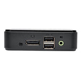 TRIPP LITE 2-Port DisplayPort KVM Switch with Audio, Cables & USB 3.0 Hub (B004-DPUA2-K)