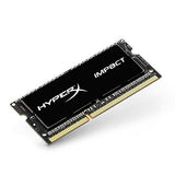 Kingston HyperX Impact Black 4GB 1600MHz DDR3L CL9 SODIMM 1.35V Laptop Memory (HX316LS9IB/4)