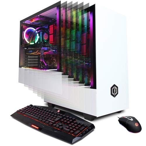 CyberpowerPC Gamer Supreme Liquid Cool Gaming Desktop Computer, AMD Ryzen 9 3900X 3.8GHz, 32GB RAM, 1TB SSD, NVIDIA GeForce RTX 2080 Super 8GB, Windows 10 Home