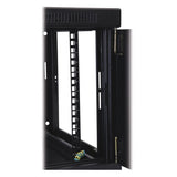 Tripp Lite 9U Wall Mount Rack Enclosure Server Cabinet with Acrylic Glass Window, 16.5" Deep, Switch-Depth, Black
