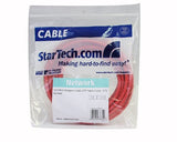 StarTech.com N6PATCH15RD Gigabit Snagless RJ45 UTP Cat6 Patch Cable, 15-Feet (Red)