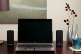 Cyber Acoustics 4 Watt 2.0 Computer Speaker System - Black (CA-2014)