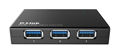D-Link 4-Port SuperSpeed USB 3.0 Hub (DUB-1340)