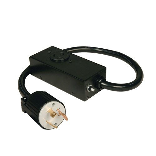 Heavy-Duty Power Extension Cord with 20 AMP Breaker 20A 10AWG NEMA L5-30P to