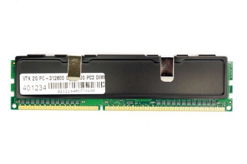 VisionTek 2GB DDR3 1333 MHz (PC3-10600) CL9 DIMM Low Profile Heat Spreader, Desktop Memory - 900384