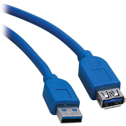 Tripp Lite USB Extension Cable USB 3.0 USB-A SuperSpeed M/F Blue 16ft (U324-016)
