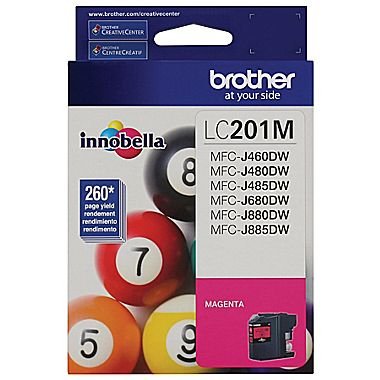 BROTHER LC201MS MAGENTA INK CARTRIDGE (LC-201MS)