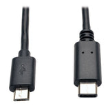 TRIPP LITE USB 2.0 Hi-Speed Cable B Male to USB Type-C Male 6' (U040-006)