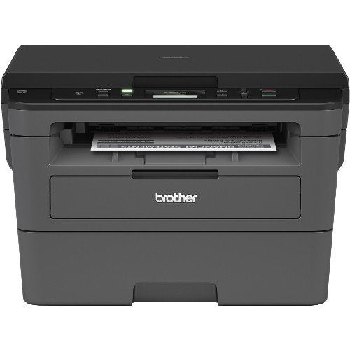 Brother HLL2390DW Wireless Monochrome Printer with Scanner & Copier, Black