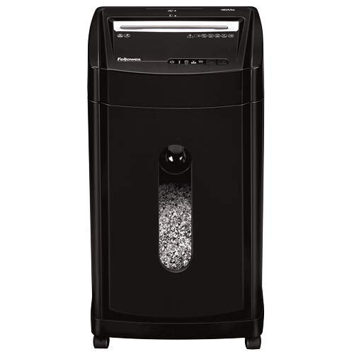 46Ms 12-Sheet Micro-Cut Heavy Duty Office Paper Shredder with Auto Reverse Jam Prevention Feature and SilentShred Technology (4817001-99)