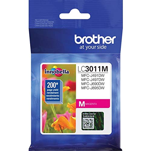 BROTHER - Compatible with: MFCJ491DW, MFC690DW (200 Pages - approximate Page yields in Acc