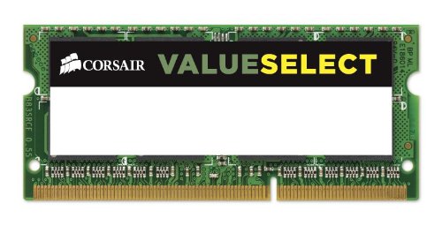 Corsair 8GB (2x4GB) 1600MHz PC3-12800 204-Pin DDR3 SODIMM Laptop Memory (CMSO8GX3M2C1600C11)