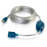 C2G 39978 USB 2.0 A Male to A Female Active Extension Cable (16.4 Feet, 5 Meters)