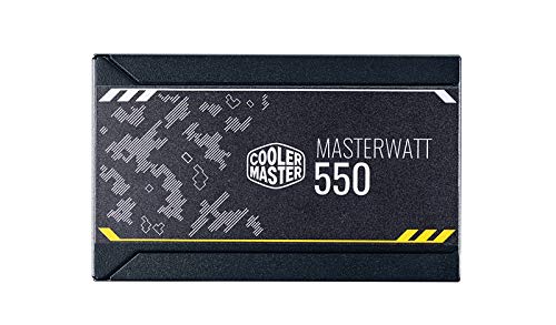Cooler Master MPX-5501-AMAAB-SF MasterWatt 550 TUF Gaming Edition - 550 Watt Modular 80 Plus Bronze semi-fanless Power Supply SF