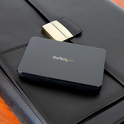StarTech.com USB 3.1 Tool-Free Enclosure for 2.5" SATA SSD/HDD - USB-C for Laptops (S251BPU31C3)