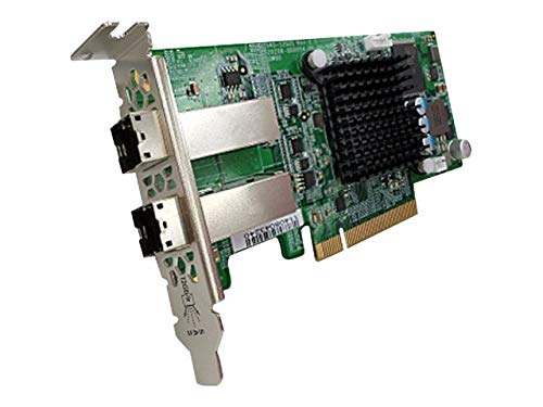 QNAP Storage Controller SAS 12Gb/S Green/Silver (SAS-12G2E)