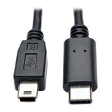 TRIPP LITE USB 2.0 Hi-Speed Cable B Male to USB Type-C Male 6' (U040-006)