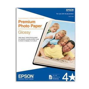 Premium Glossy Photo Paper Borderless 8inx10in 20 Ct (vf)