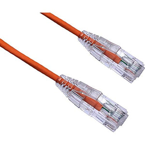 Axiom Memory Solutionlc 80ft Cat6 Bendnflex Ultra-Thin SNAGLESS Patch Cable 550MHz (Orange)
