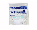 StarTech.com Gigabit Snagless RJ45 UTP Cat6 Patch Cable - 10ft Patch Cord - 10ft Cat 6 Patch Cable, White