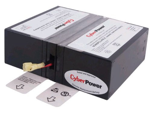 CyberPower RB1280X2A Replacement Battery Cartridge, Maintenance-Free, User Installable