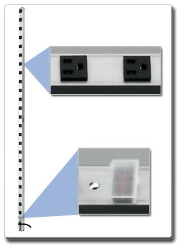 Tripp Lite Bench & Cabinet Power Strip, 12 in. Lengthwith 5-20P Plug